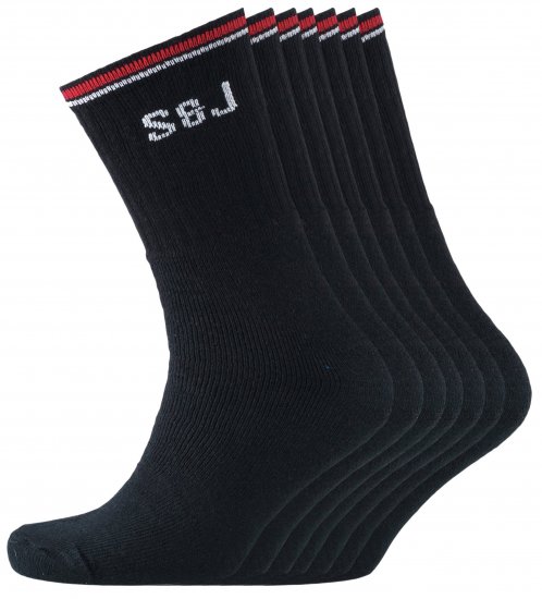 Smith & Jones Bexley 7-pack Socks Black (40-45) - Εσώρουχα/Μαγιό - Aνδρικά Εσώρουχα μεγάλα μεγέθη