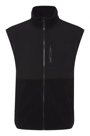 Blend Sweat Vest 4280 Black - φούτερ/Φούτερ με κουκούλα - φούτερ/Φούτερ με κουκούλα ανδρικά μεγάλα μεγέθη 