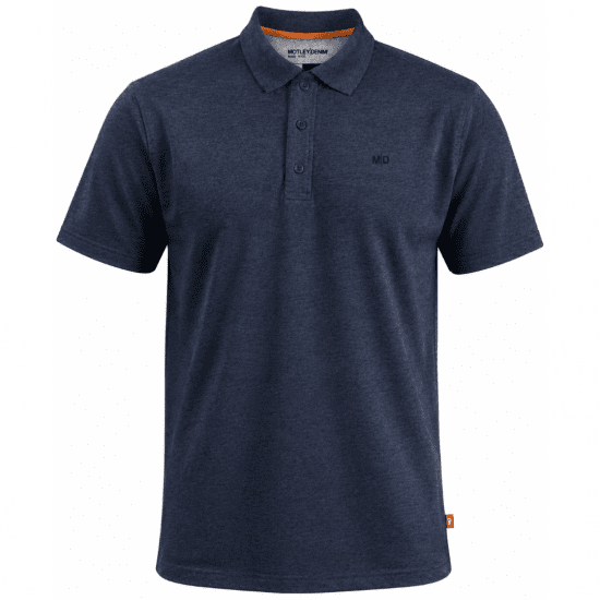 Motley Denim Bratislava Polo Dark Indigo - Πόλο μπλουζάκια - Aνδρικά μπλουζακια πολο μεγάλα μεγέθη
