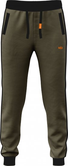Motley Denim Bremen Sweatpants Dark Khaki/Black - Αθλητικές φόρμες/σορτσάκια - Αθλητικές Φόρμες ανδρικεσ μεγάλα μεγέθη