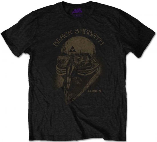 Black Sabbath US Tour -78 T-shirt - Μακό μπλουζάκια - Aνδρικά μπλουζεσ μεγάλα μεγέθη