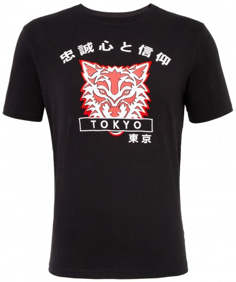 Loyalty & Faith Cracker T-shirt Black - Μακό μπλουζάκια - Aνδρικά μπλουζεσ μεγάλα μεγέθη