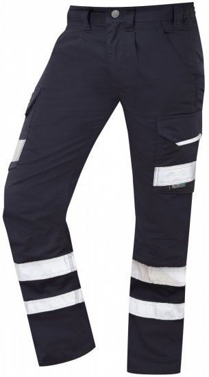 Leo Ilfracombe Cargo Pants Navy - Ρούχα εργασίας - Aνδρικά ρούχα εργασίας μεγάλα μεγέθη