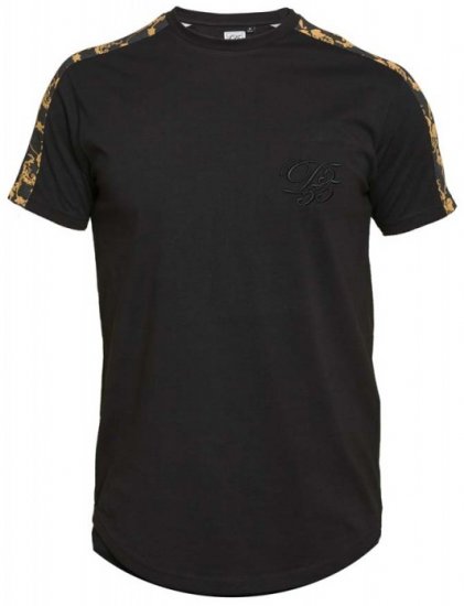 D555 Damien Couture T-shirt Black - Μακό μπλουζάκια - Aνδρικά μπλουζεσ μεγάλα μεγέθη