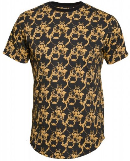 D555 Dave Couture T-shirt Black - Μακό μπλουζάκια - Aνδρικά μπλουζεσ μεγάλα μεγέθη