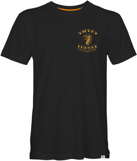 Motley Denim Downtown T-Shirt Black - Μακό μπλουζάκια - Aνδρικά μπλουζεσ μεγάλα μεγέθη