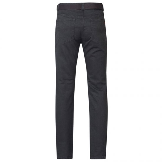 Duke Canary Bedford cord-pants Charcoal - Τζιν και παντελόνια - Aνδρικα τζιν παντελόνια μεγάλα μεγέθη