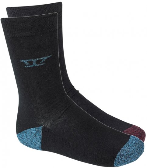 D555 Eden Cotton Rich Cushioned Sole Socks 2-Pack - Εσώρουχα/Μαγιό - Aνδρικά Εσώρουχα μεγάλα μεγέθη
