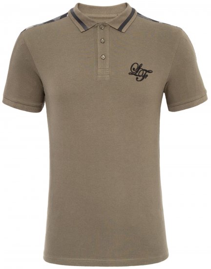 Loyalty & Faith Element Polo Khaki - Πόλο μπλουζάκια - Aνδρικά μπλουζακια πολο μεγάλα μεγέθη