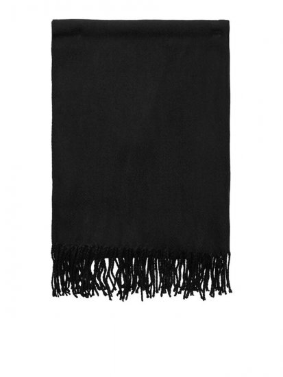 Jack & Jones Solid Κασκόλ Μαύρο - Κασκόλ - 