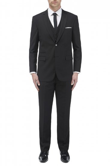 Skopes Madrid Waistcoat Black - Κουστούμια - κοστουμια ανδρικά μεγάλα μεγέθη