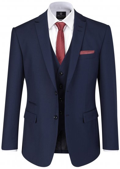 Skopes Kennedy Suit jacket Royal Blue - Κουστούμια - κοστουμια ανδρικά μεγάλα μεγέθη