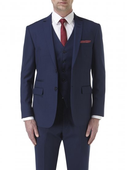 Skopes Kennedy Suit jacket Royal Blue - Κουστούμια - κοστουμια ανδρικά μεγάλα μεγέθη