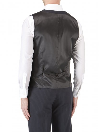 Skopes Darwin Waistcoat Black stripe - Κουστούμια - κοστουμια ανδρικά μεγάλα μεγέθη