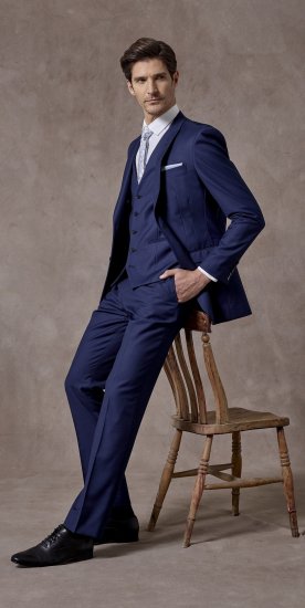 Skopes Kennedy Suit jacket Royal Blue - Κουστούμια - κοστουμια ανδρικά μεγάλα μεγέθη