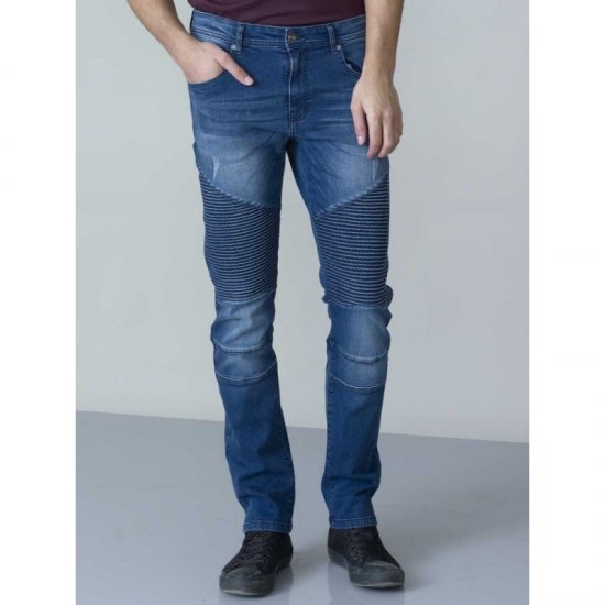 D555 Abrams Biker Style Jeans - Τζιν και παντελόνια - Aνδρικα τζιν παντελόνια μεγάλα μεγέθη