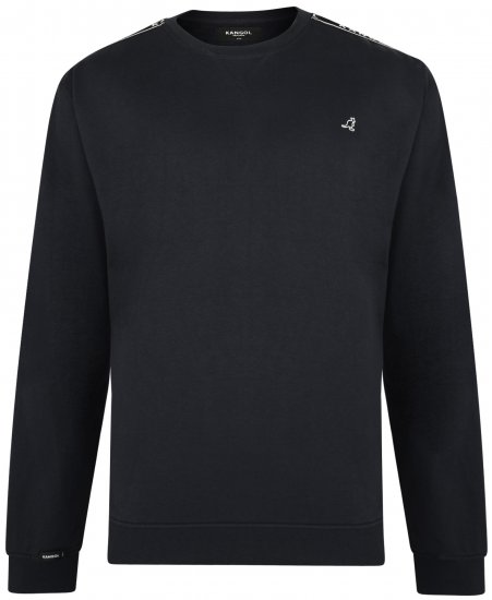 Kangol Foray Sweatshirt Black - φούτερ/Φούτερ με κουκούλα - φούτερ/Φούτερ με κουκούλα ανδρικά μεγάλα μεγέθη 