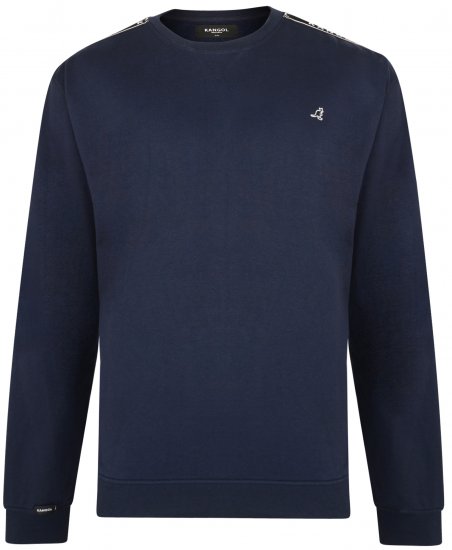 Kangol Foray Sweatshirt Navy - φούτερ/Φούτερ με κουκούλα - φούτερ/Φούτερ με κουκούλα ανδρικά μεγάλα μεγέθη 