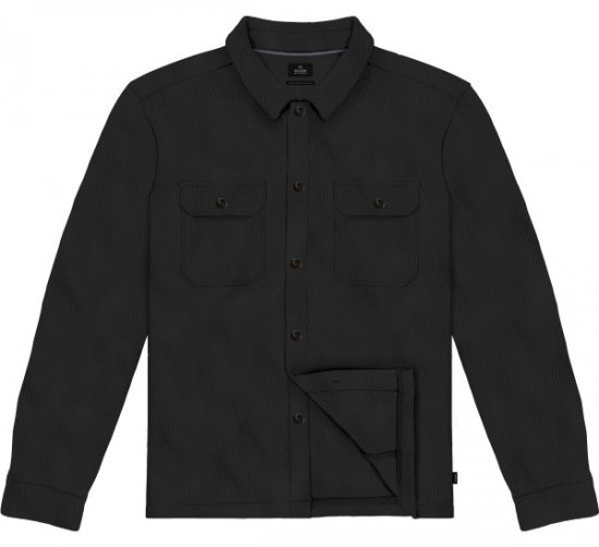 Double Outfitters GS-5237 Πουκάμισο-τζάκετ Μαύρο - Πουκάμισα - Aνδρικά πουκαμισα μεγαλα μεγάλα μεγέθη