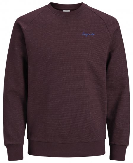 Jack & Jones Hide Sweatshirt Port Royal - φούτερ/Φούτερ με κουκούλα - φούτερ/Φούτερ με κουκούλα ανδρικά μεγάλα μεγέθη 
