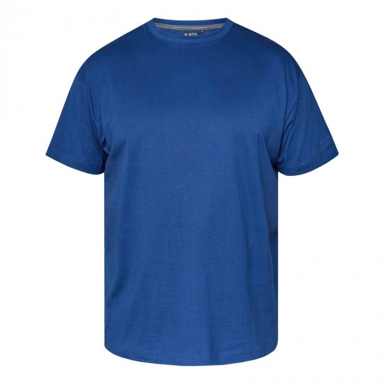 North Latitude US T-Shirt Μπλε - Μακό μπλουζάκια - Aνδρικά μπλουζεσ μεγάλα μεγέθη