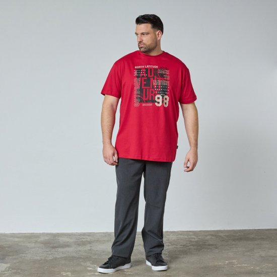 North Latitude Adventure 98 Graphic Tee Κίτρινο/Πορτοκαλί - TALL Πόλο μπλουζάκια - T-Shirt για Ψηλούς Άνδρες
