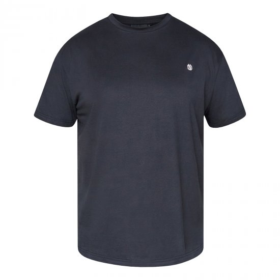 North Latitude T-Shirt With Back Print Μαύρο - TALL Πόλο μπλουζάκια - T-Shirt για Ψηλούς Άνδρες
