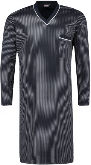 Adamo Gustav Long Nightshirt Navy - Εσώρουχα/Μαγιό - Aνδρικά Εσώρουχα μεγάλα μεγέθη