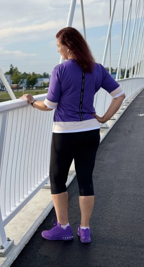 Nora Mikken ANNELI T-Shirt Purple - Μακό μπλουζάκια - 