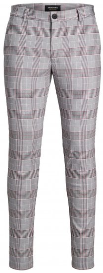 Jack & Jones Marco Trousers Grey - Τζιν και παντελόνια - Aνδρικα τζιν παντελόνια μεγάλα μεγέθη