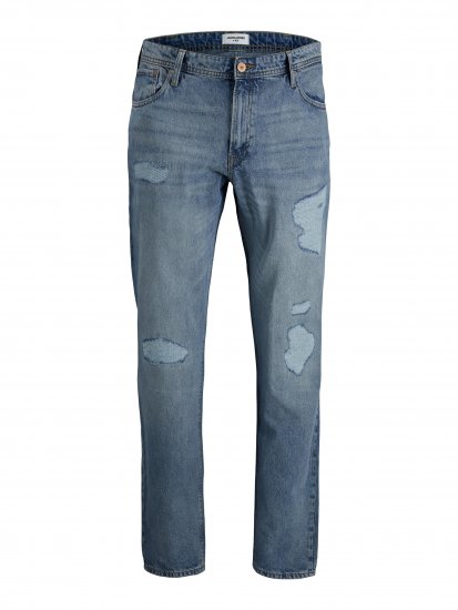 Jack & Jones Mike Orginal Jeans Blue - Τζιν και παντελόνια - Aνδρικα τζιν παντελόνια μεγάλα μεγέθη
