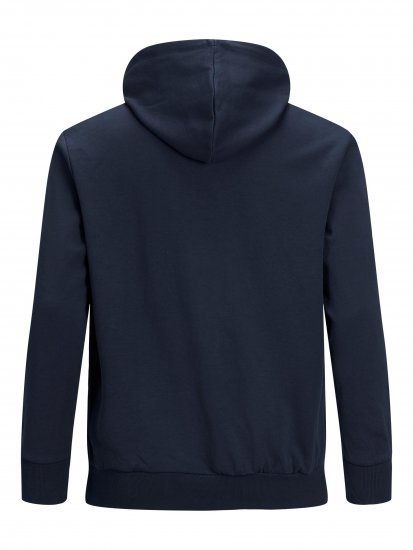 Jack & Jones Basic Sweat Hood Navy Blazer - φούτερ/Φούτερ με κουκούλα - φούτερ/Φούτερ με κουκούλα ανδρικά μεγάλα μεγέθη 