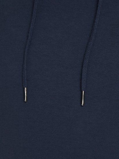 Jack & Jones Basic Sweat Hood Navy Blazer - φούτερ/Φούτερ με κουκούλα - φούτερ/Φούτερ με κουκούλα ανδρικά μεγάλα μεγέθη 