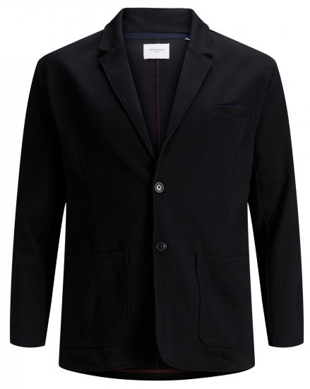 Jack & Jones Diego Sweat Blazer Black - Κουστούμια - κοστουμια ανδρικά μεγάλα μεγέθη
