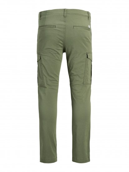 Jack & Jones Marco Chino Pants Dusty Olive - Τζιν και παντελόνια - Aνδρικα τζιν παντελόνια μεγάλα μεγέθη