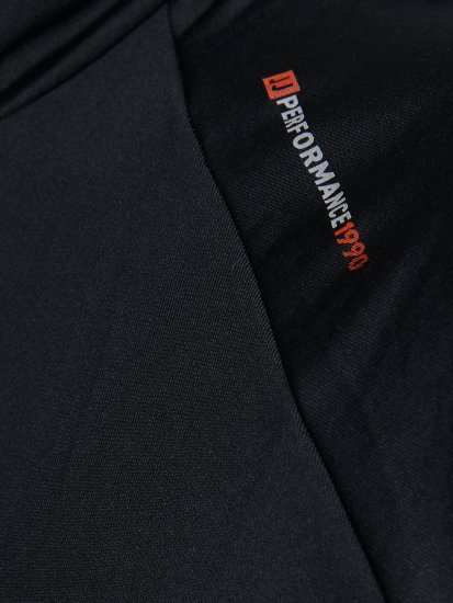 Jack & Jones Running Half Zip Sweat Black - φούτερ/Φούτερ με κουκούλα - φούτερ/Φούτερ με κουκούλα ανδρικά μεγάλα μεγέθη 