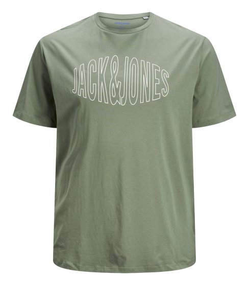 Jack & Jones Preston T-Shirt Sea Spray - Μακό μπλουζάκια - Aνδρικά μπλουζεσ μεγάλα μεγέθη