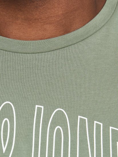 Jack & Jones Preston T-Shirt Sea Spray - Μακό μπλουζάκια - Aνδρικά μπλουζεσ μεγάλα μεγέθη