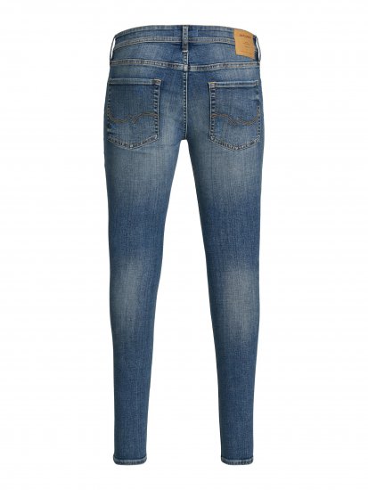 Jack & Jones Liam 101 Skinny Blue Denim - Τζιν και παντελόνια - Aνδρικα τζιν παντελόνια μεγάλα μεγέθη