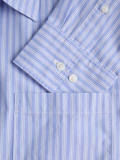 Jack & Jones Cody Poplin Long Sleeve Shirt Windsurfer - Πουκάμισα - Aνδρικά πουκαμισα μεγαλα μεγάλα μεγέθη