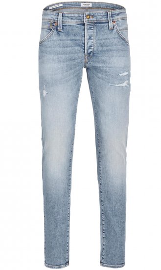 Jack & Jones JJIGLENN FOX Jeans Blue - Τζιν και παντελόνια - Aνδρικα τζιν παντελόνια μεγάλα μεγέθη