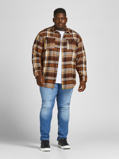 Jack & Jones JPRBLUWOODLAND Checked Shirt - Πουκάμισα - Aνδρικά πουκαμισα μεγαλα μεγάλα μεγέθη