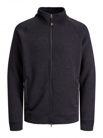 Jack & Jones JPRBLUMARLON Zip Hoodie Dark Purple - φούτερ/Φούτερ με κουκούλα - φούτερ/Φούτερ με κουκούλα ανδρικά μεγάλα μεγέθη 