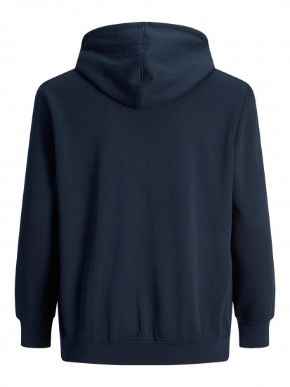 Jack & Jones JPRBLUBOOSTER SWEAT Hoodie Navy - φούτερ/Φούτερ με κουκούλα - φούτερ/Φούτερ με κουκούλα ανδρικά μεγάλα μεγέθη 