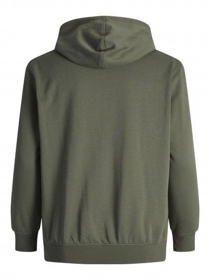 Jack & Jones JPRBLUBOOSTER SWEAT Hoodie Khaki - φούτερ/Φούτερ με κουκούλα - φούτερ/Φούτερ με κουκούλα ανδρικά μεγάλα μεγέθη 