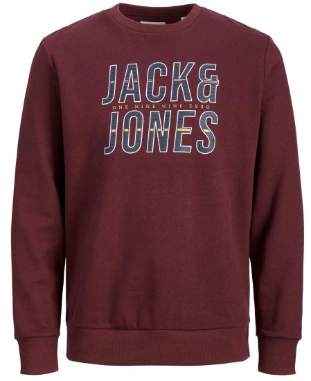 Jack & Jones JJXILO Sweat Port Royale - φούτερ/Φούτερ με κουκούλα - φούτερ/Φούτερ με κουκούλα ανδρικά μεγάλα μεγέθη 