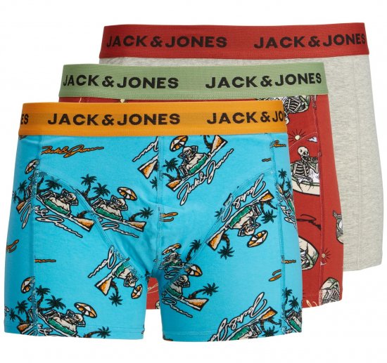 Jack & Jones JACJAXON Boxers 3-pack - Εσώρουχα/Μαγιό - Aνδρικά Εσώρουχα μεγάλα μεγέθη