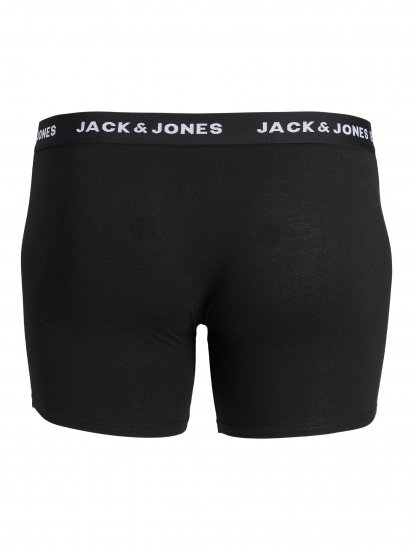 Jack & Jones JACHUEY Boxers 10-pack Black - Εσώρουχα/Μαγιό - Aνδρικά Εσώρουχα μεγάλα μεγέθη