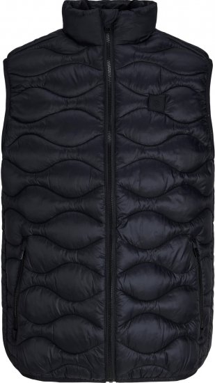 Jack & Jones JPRCCICEBREAKER BODYWARMER Black - Μπουφάν - Aνδρικά μπουφαν μεγάλα μεγέθη