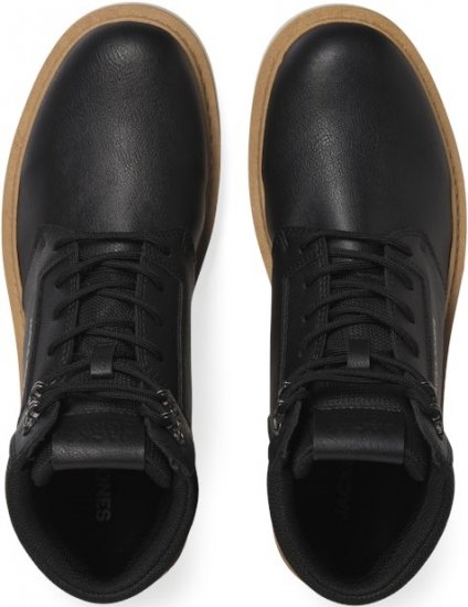 Jack & Jones OHIO Lace-Up Boots Black - Ανδρικά Παπούτσια 40-52 - 